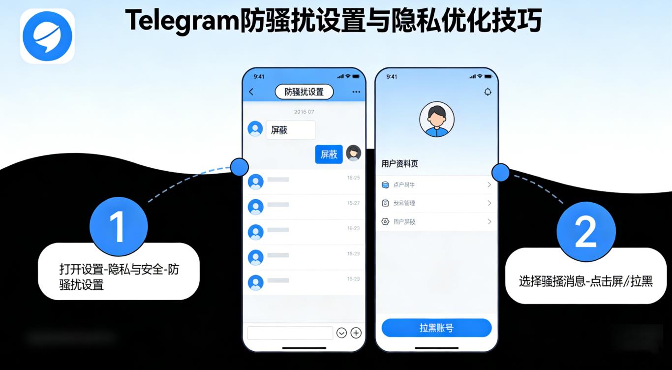 2026 Telegram 隐私防护全方案｜防封号、防泄露、防骚扰终极指南插图1