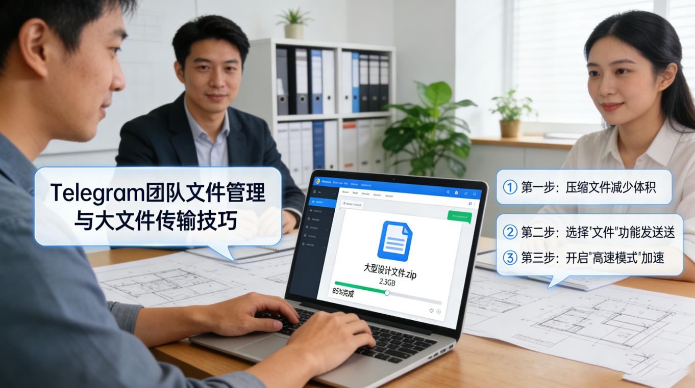 2026 Telegram 办公协作神器｜团队高效沟通、文件管理、任务同步插图2