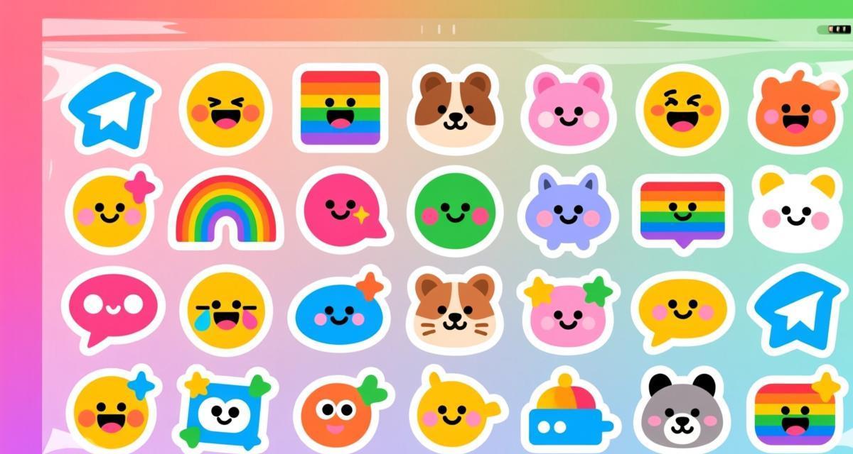 2026 Telegram 表情包贴纸进阶教程：创建个性表情传播你的风格插图
